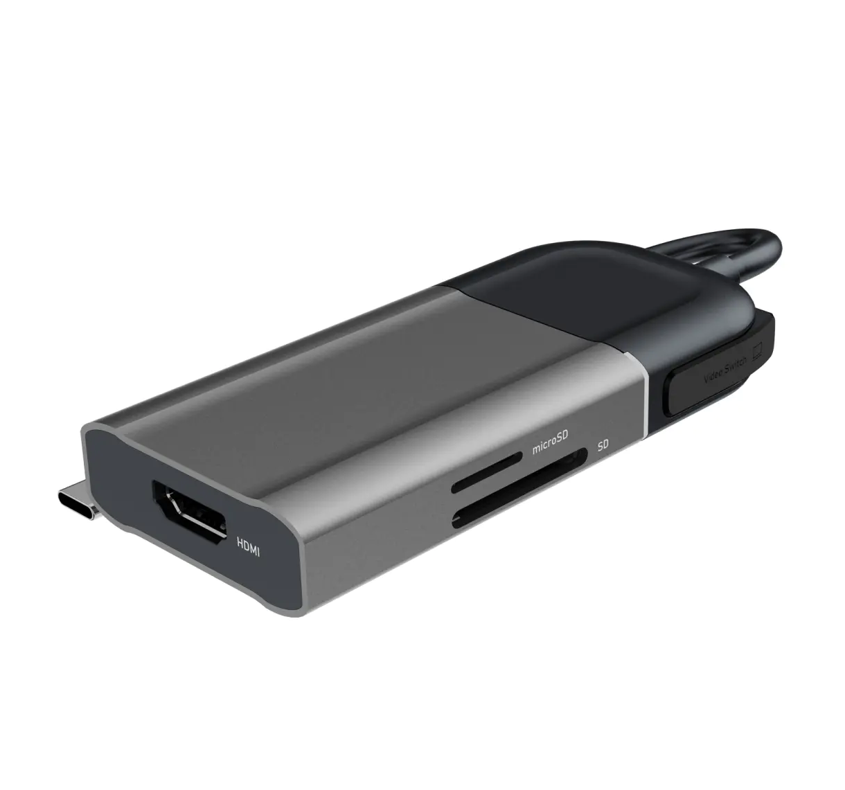 带一键息屏6合1 USB-C 便携扩展坞